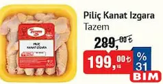 TAZEM PİLİÇ KANAT IZGARA TAZEM PİLİÇ KANAT IZGARA